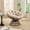 Beige, variant on MOONMISS 360° Swivel Wicker Papasan Chair with Soft Thick Cushion for Living Room,Beige