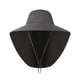 thumbnail image 2 of Sombreros de pescador con sopa para el sopa para el cuello con correa para barbil Cubierta para el cuello de oreja Mal , Gris Macarena Sombrero para el sol de ala ancha, 2 of 8