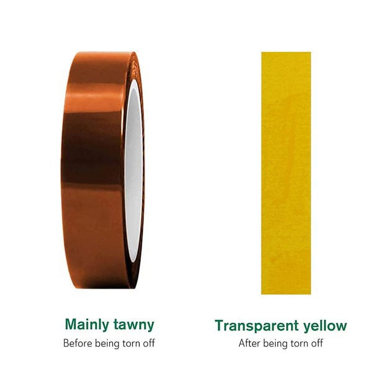 A-SUB Sublimation Paper 8.5x11 110 Sheets 125g + Heat Resistant Tape 25mm x 108ft , Sublimation Tape， High Temp Tap, Kapton Polyimide Tape