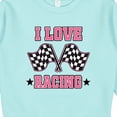 thumbnail image 3 of Inktastic I Love Racing Rally Flags Girls Toddler Sweatshirt, 3 of 4