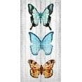thumbnail image 2 of Allen, Kimberly 11x18 White Modern Wood Framed Museum Art Print Titled - Vintage Butterfly 1, 2 of 4