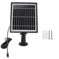 thumbnail image 1 of Chargeur Solaire Portable, Panneau Solaire Résistant aux Intempéries et Économique avec Interface Usb Mini pour Appareils Électriques à Faible Consommation pour Projets de Recherche Scientifique, 1 of 8