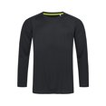 thumbnail image 1 of Stedman - Camiseta básica de manga larga modelo Active 140 para hombre (Negro ópalo), 1 of 2