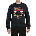 thumbnail image 2 of Wild Bobby, Mustang Powered by Ford Performance Cars and Trucks Unisex Crewneck Graphic Sweatshirt, Black, 5X-Large, 2 of 6