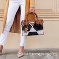 thumbnail image 7 of Tote Purse for Women - Snakeskin Pattern Large Capacity Leather Tote Ladies Everyday Handbag, 7 of 7