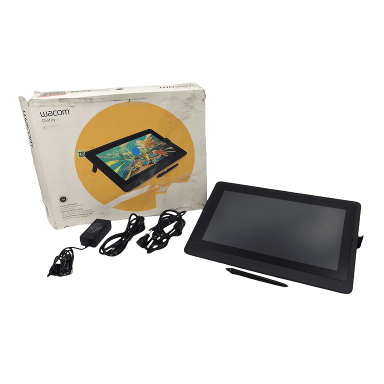 Wacom DTK1660K0A Cintiq 15.6 Inch Digitizer Tablet With Creative Pen - USB - 2.0