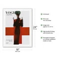 thumbnail image 2 of Fashion Magazine - March 15 1945 - Red Cross Spring Issue - Vintage Magazine Cover by Erwin Blumenfeld - Japanese Unryu Rice Paper Art Print (Unframed) 18 x 24 in, 2 of 4