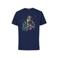 thumbnail image 1 of Disney Pixar Lightyear Characters - Short Sleeve Cotton T-Shirt for Adults - Customized-Athletic Navy, 1 of 4