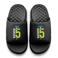 thumbnail image 2 of Unisex ISlide Paige Bueckers Black Dallas Wings Combo Stacked Motive Slide Sandals, 2 of 5