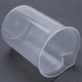 thumbnail image 6 of 50mL Graduated Beaker Clear Plastic Measuring Cup for Lab 4 Pcs, 6 of 8