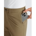 thumbnail image 4 of CRZ YOGA Men's All Day Comfy Golf Pants 30"/32" Quick Dry Lightweight Work Casual Trousers with Pockets, 4 of 5