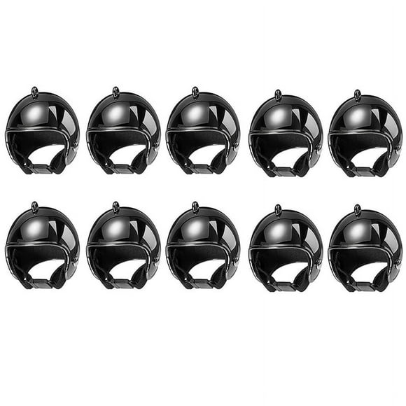 10PCS Pet Chicken Hat Hens Hat Chicken Hat Pet Safety Hat for Chicken Black