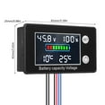 thumbnail image 3 of Battery Monitor 9V-100V Battery Capacity Voltage Meter with LCD Display Backlight Digital Voltmeter Tester For, 3 of 8