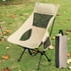 thumbnail image 1 of Silla de playa Cola silla de camping con bolsa de transporte para césped de acampada silla compacta plegable para viajes al pesca, 1 of 8