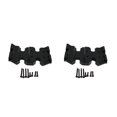 thumbnail image 2 of VONKY Easy To Install Aluminum Alloy Gear Box Mount Holder For ECX 1/12 Rc RGT 136100 black 2Set, 2 of 6