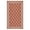 Brick Red, variant on GlowSol Gray Geometric Outdoor Rug, Waterproof Reversible