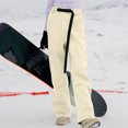 thumbnail image 2 of WTOBBY Women's Thick Cotton Ski Pants, Waterproof and Windproof Trousers for Winter Sports, Warm and Insulated for Cold Weather, Women's Protective Pants for Outdoor Activities,Beige 2XL, 2 of 5