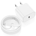 thumbnail image 1 of Cargador+cable tipo C a Lightning para iPhone 14/13/12 - Qalirvis, 1 of 7