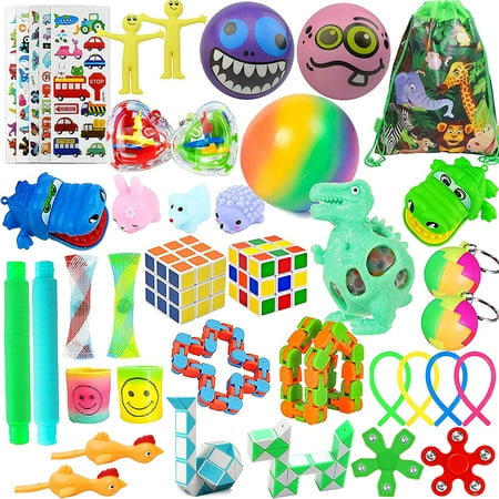 GONGYIHONG Stress Relief Fidget Toys Pack for Kids, Multicolor