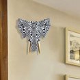 thumbnail image 6 of Elephant Head Sculpture Wall Mount Decor Resin Material for Modern Living Room Bedroom Home Art, 6 of 9
