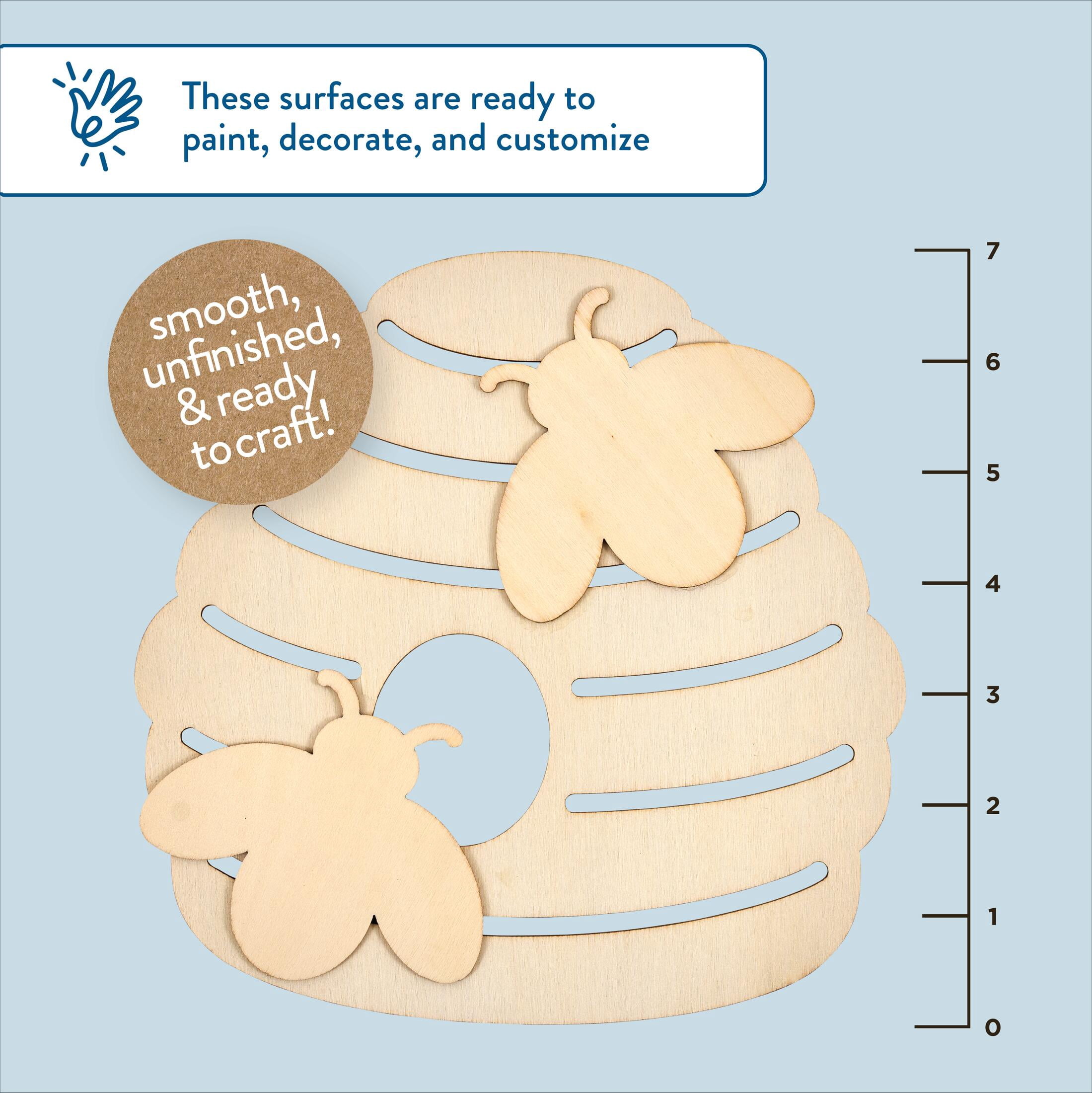 Hello Hobby 7" Wood Shape, Beehive