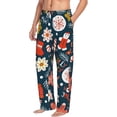 thumbnail image 3 of Kdxio Holiday Christmas Cookies Print Men's Sleep Pajama Pant Lounge Pants with Pockets, 3 of 8