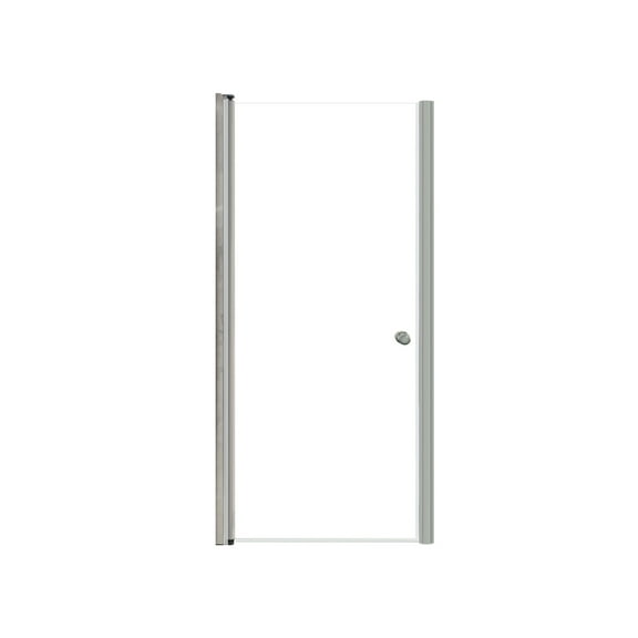 Transolid LSD327006C-BS Lyna 32-in x 70-in Pivot Shower Door, Brushed Stainless