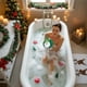 thumbnail image 5 of Bolas de Baño con Temática Navideña, Papá Noel, Muñeco de Nieve, Alces y Flores de Baño., 5 of 6
