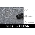 thumbnail image 7 of PetLike Cat Litter Trapping Mat, Thick Durable Waterproof  Washable, Non-Slip Backing,  Soft on Paws , Easy to Clean,  BPA Free (Beige), 7 of 7