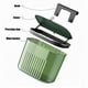 thumbnail image 4 of Bote de basura de pared montado adecuado para hogar, baño, cocina, dormitorio con tapa, basurero con tapa especial para almacenamiento de basura de cocina, 4 of 6