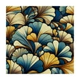thumbnail image 4 of Acheng Ginkgo Leaves Square Tablecloth Full Width Single-Sided Printing 100% Polyester Fiber 36*36, 4 of 8