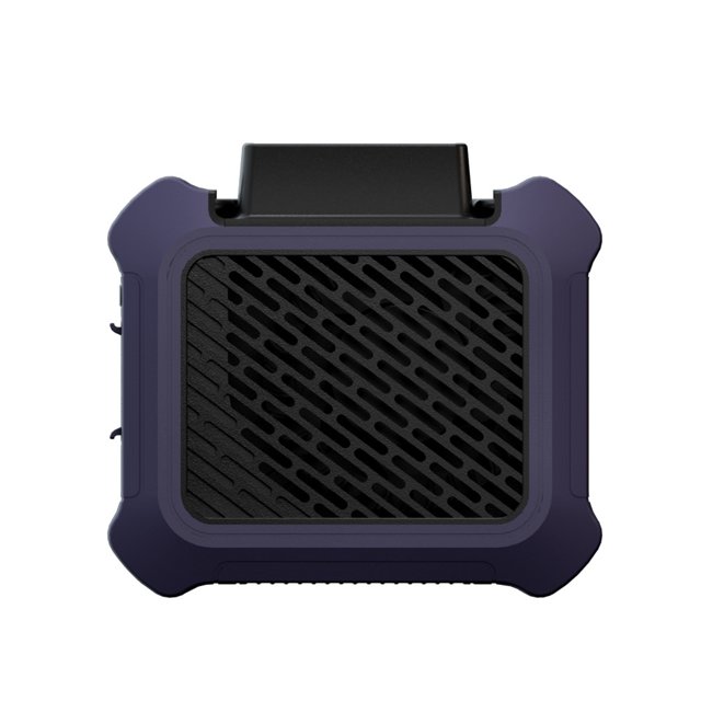 Labymos USB Rechargeable à la Taille Portable Fan Camping Extérieur Fan Dispositif de Refroidissement d'Air Portable Multifonction d'Urgence Mobilepower avec Fonction de Veilleuse