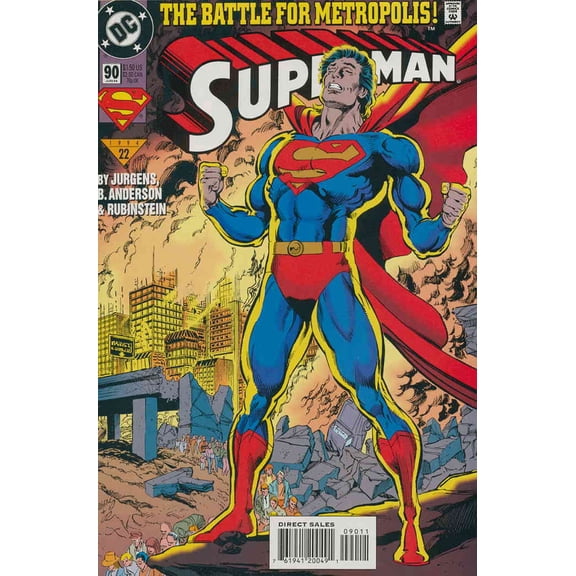 Superman (2nd Series) #90 VF ; DC Comic Book