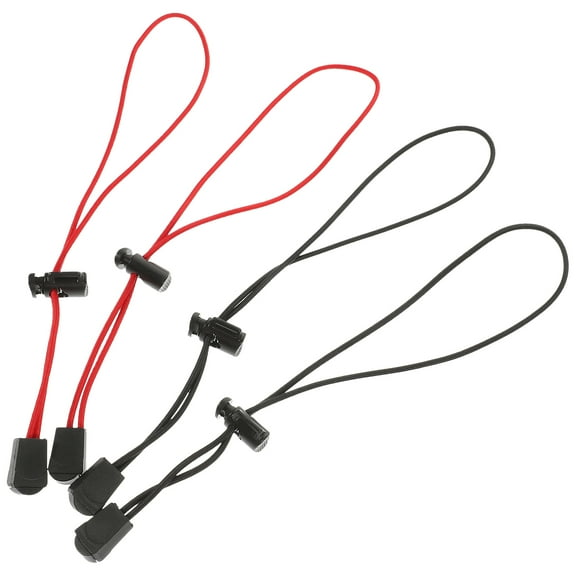 4 PCS Bungee Cord Tie Backpack for Camping Travel Storage Adjustable Rope Elastic Plastic Oxford