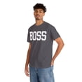 thumbnail image 2 of Boss Funny Tshirts for Dads Hilarious Matching Tees Unisex Heavy Cotton Tee, 2 of 4