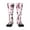 1 Black, variant on Eiffel Tower and Butterflies Pattern Women’s Knee High Crew Socks,Trouser Socks Comfortable, Breathable, Moisture-Wicking and Soft