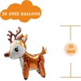 thumbnail image 2 of KAIYANG Globos grandes de animales caminantes con forma de ciervo en 3D para fiestas de niños, niñas y niños, 2 of 5