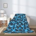 thumbnail image 2 of Sikiie Bohemian Sea Turtle Cozy Flannel Fleece Throw Blanket: Lightweight & Thick for All Seasons - Perfect for Women, Men, & Kids"50"x40", 2 of 6