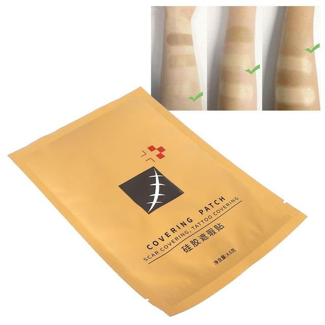 Skin Concealing Tape, Scar Cover Sticker, Waterproof Flaw Concealing Tape, for Arm, Leg,