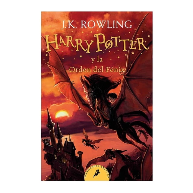 Harry Potter y la Orden del Fénix Salamandra bolsillo J.K. Rowling