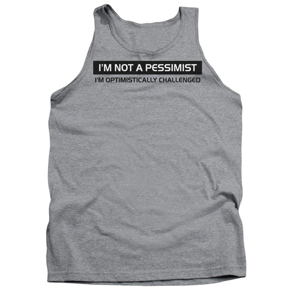 - Not A Pessimist - Tank Top - X-Large