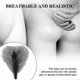 thumbnail image 4 of Body Hair Fake Pubic Hair Stickers Silicone Doll Simulation Pubic Hair, 4 of 4