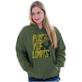 thumbnail image 3 of Popeye The Sailor Man Push Yer Limits Hoodie Sweatshirt Women Men Brisco Brands S, 3 of 6