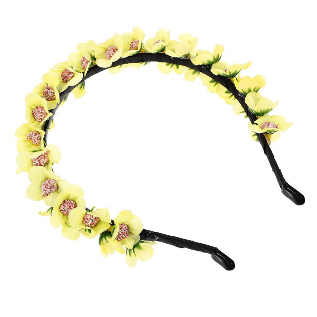 unbranded Con Amarillas De Tela Para Novias Y Fiestas Con Toque