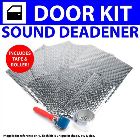 Zirgo High Performance Cooling Products Heat & Sound Deadener for 1941-1946 Chevy Truck 2 Door Kit with Tape & Roller