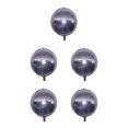 thumbnail image 3 of Cateissary Globos de cumpleaños Regalos para niños Superficie lisa Casa Globo Ambiente Arreglo Encantadores accesorios de fotos para Pearl Type2 NO2, 3 of 6