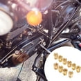 thumbnail image 4 of Ziuscore 6 Pieces/Set Motorcycle Carburetor Jets Motorbike Carb Copper Nozzles M5x0.8mm Thread Replacement for GY6 125cc/150cc/CG125cc Type 105-118, 4 of 6