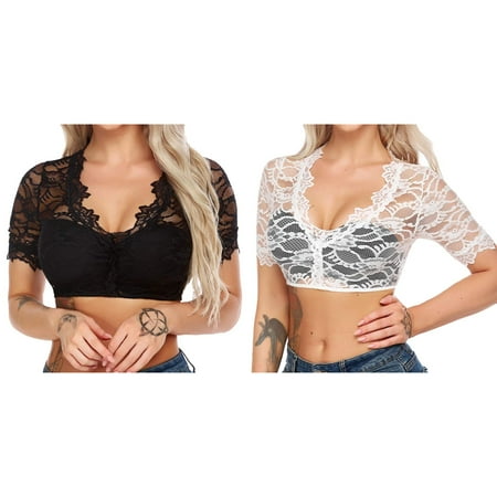 2-Pack Women Blouse For Oktoberfest Blouse Black Women s Dirndl Blouse Lace Dirndl Elegant Stockings for Women Lingerie Petite Postpartum Corset Thong plus Size Christmas Lingerie for Women 3x plus