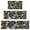 Pioneer Flower Floral-3, variant on Pioneer Flower Floral Print Pattern Kitchen Rugs Sets Of 3,Kitchen Runner Rugs Non Skid Washable,Decorative Kitchen Floor Mats for Kitchen,Sink,Laundry,17"x30" 17"x47" 17"x59"