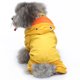 thumbnail image 1 of Ropa de lluvia para mascotas Chubasquero reflectante de cuatro pies para mascotas Poncho para perros con patrón de pato MFZFUKR BST3001093-4, 1 of 5